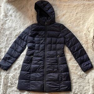 MICHAEL Michael Kors Navy Puffer Jacket